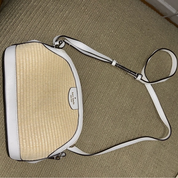 Kate Spade Tan and White crossbody - Picture 2 of 7